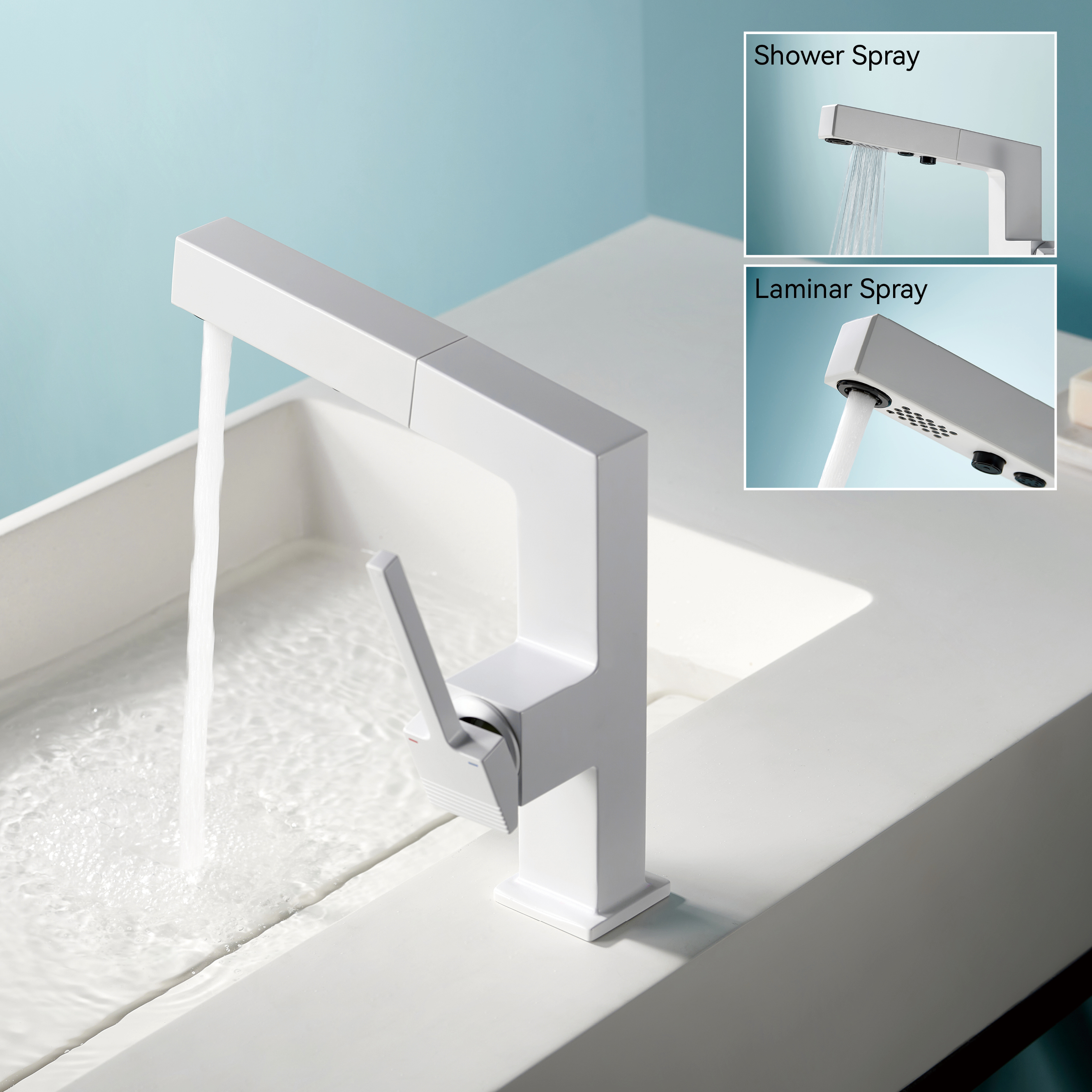 Torneiras de banheiro modernas