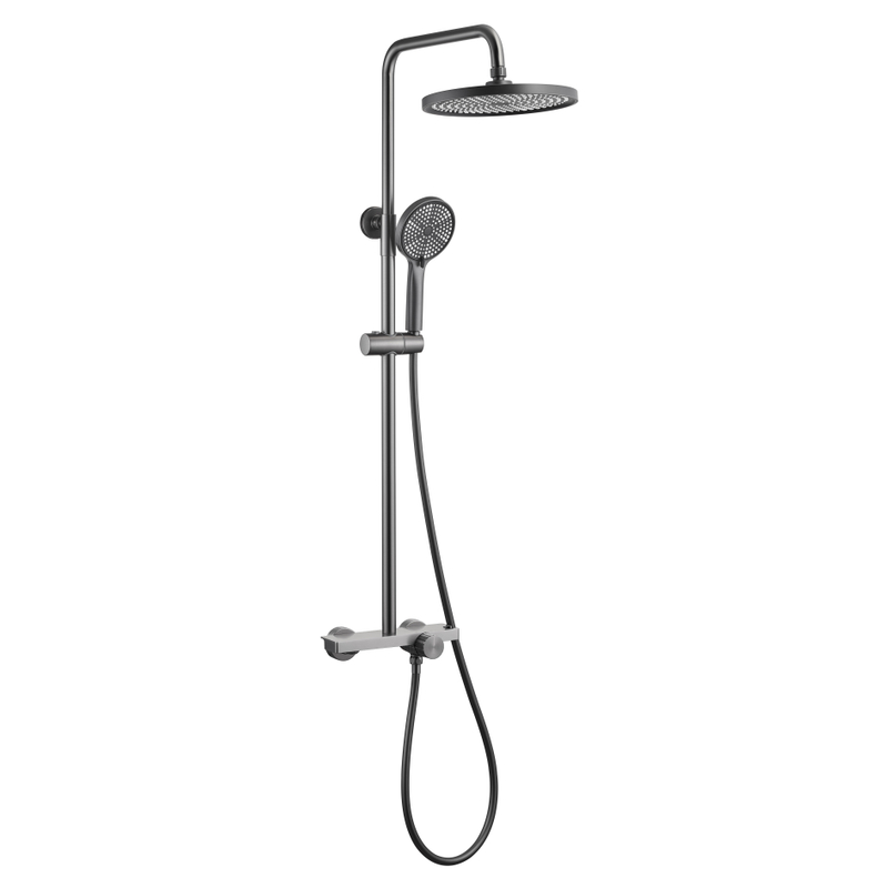 Samliyu cinza de alta pressão de chuveiro portátil com banheiro de banheiro de luxo Misturez de chuva de chuva Combin SS03015-N1
