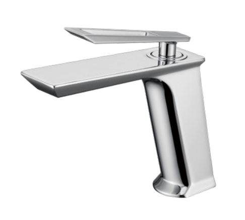 Torneira de banheiro de latão novo design de moda de moda única fita de água BF01023-BG
