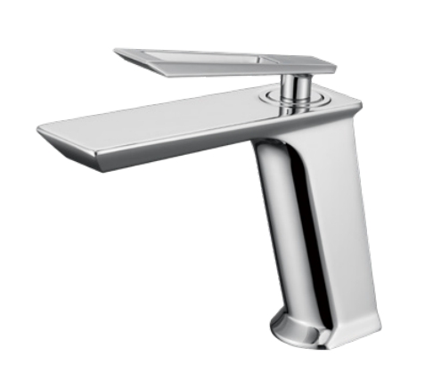 Torneira de banheiro de latão novo design de moda de moda única fita de água BF01023-BG