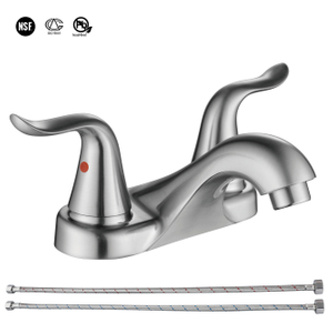 Two Handle Bathroom Banheiro Luxo Brass cromo de 4 polegadas Torneira Melhor Torneira 