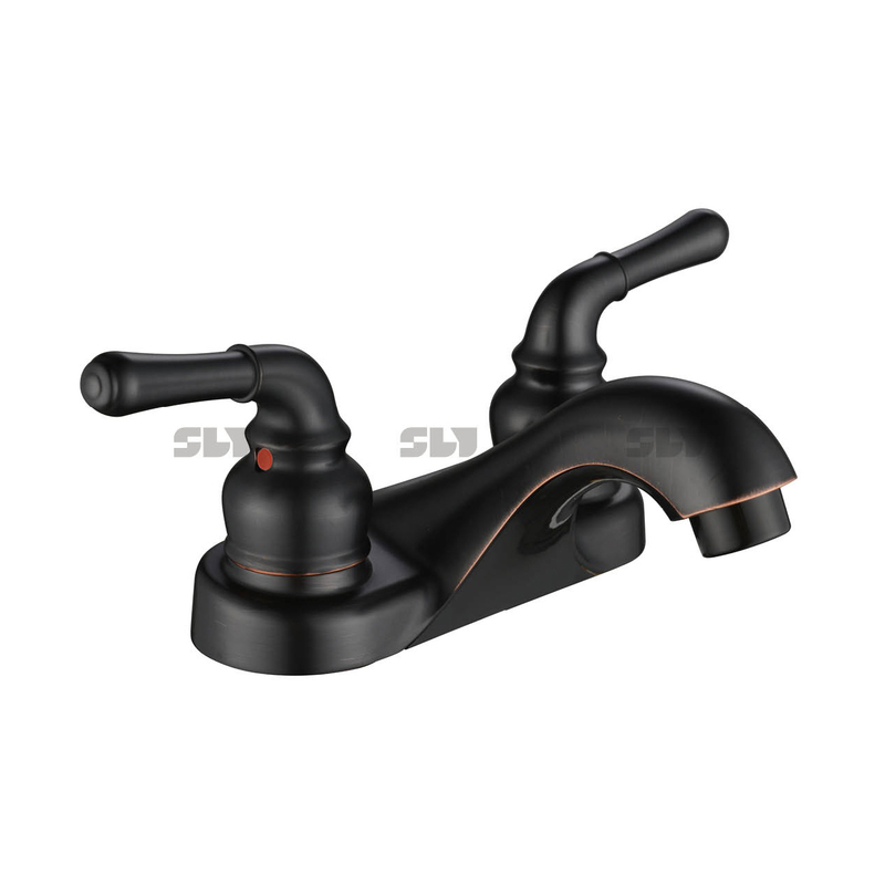 Sly Two Handle Centerset Lavatory Bathin Faucet