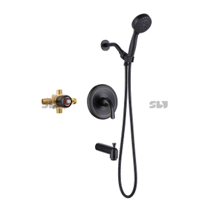Sly duas funções escovadas de chuveiro dourado combo combo chuveiro de banho de banho chuveiro de banheiro
