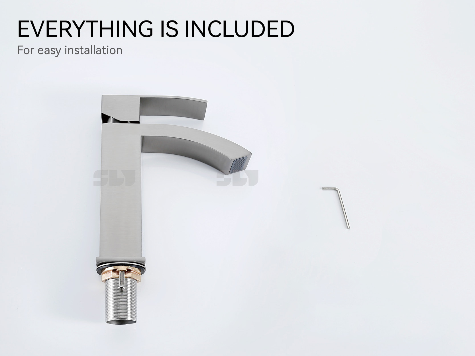 Torneira de banheiro de um orif&iacute;cio de um &uacute;nico