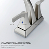Sly Classic Design Double Handle Hot and Cold Mix Torneira