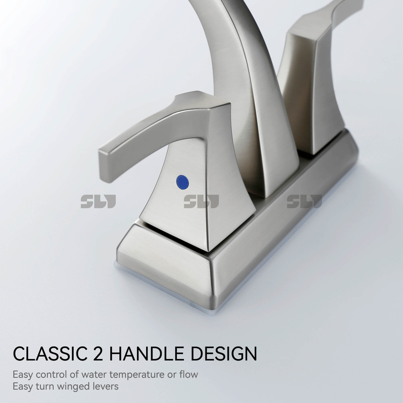 Sly Classic Design Double Handle Hot and Cold Mix Torneira