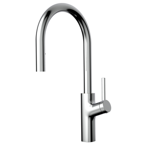 Mança única de Chrome Sly Puxe a torneira da cozinha
