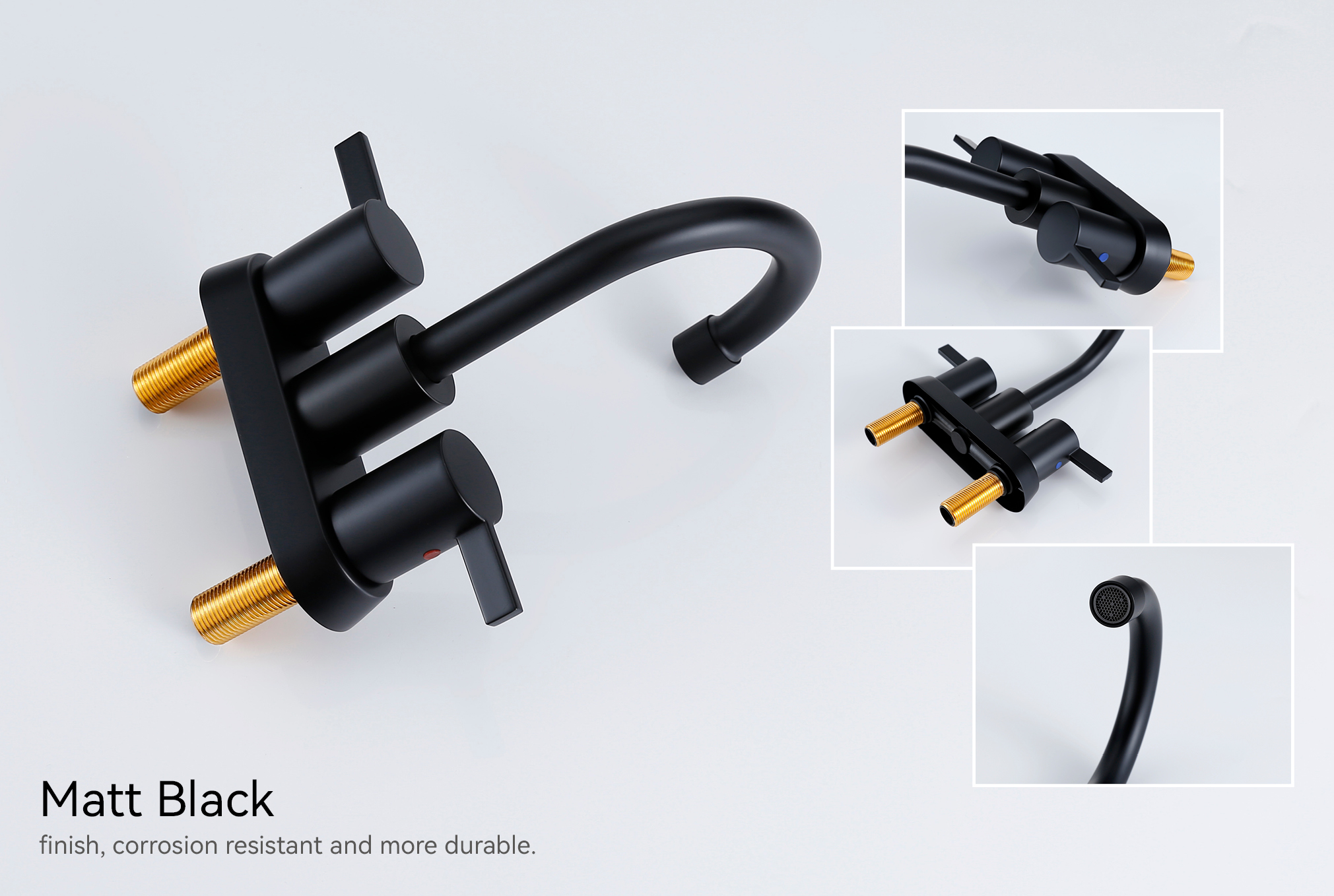 com torneiras de torneiras 