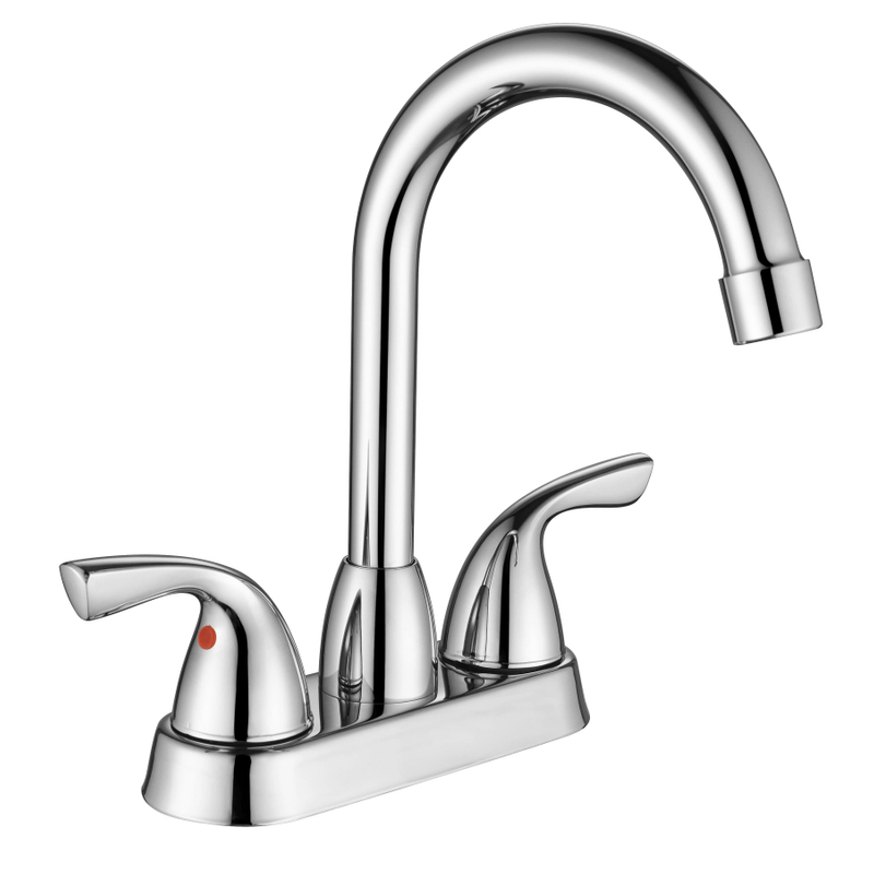 Sly Luxury Gold Modern Design Modern Handle Double Banheiro Torneira