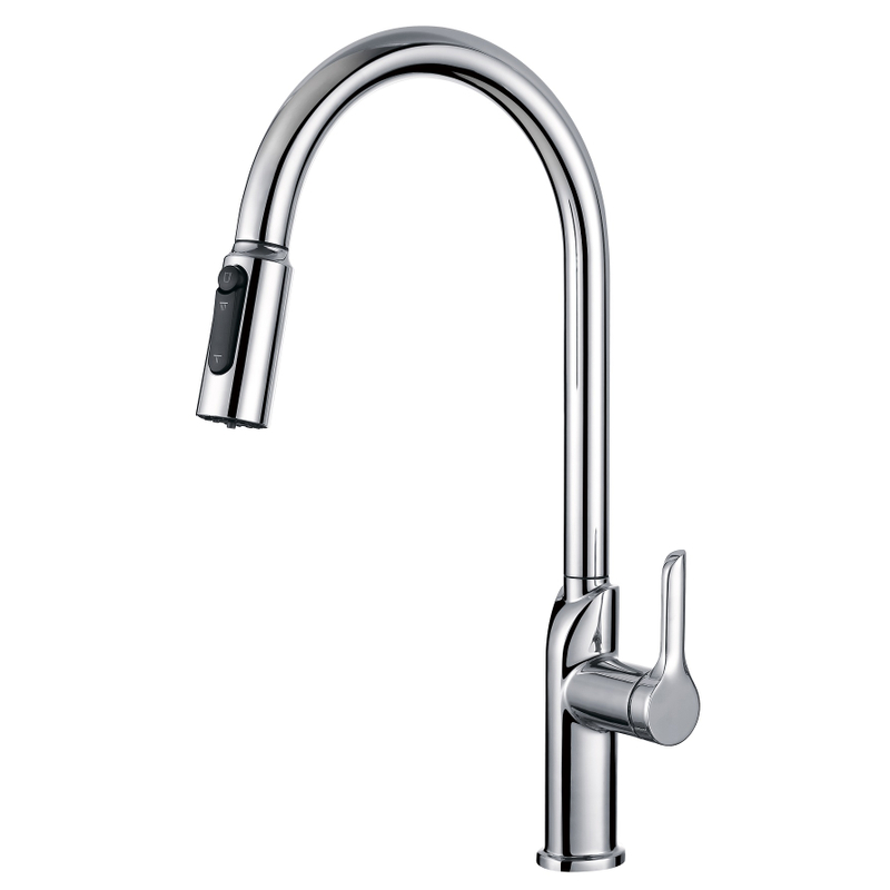 Sly Matte Black Pull Down Water Pia de cozinha Torneira de cozinha