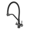 Mount Sly Deck Mount 2 Handles Hole único Níquel escovados Puxe