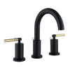 Brasão preta foste Brass de lavagem moderna Bacia de face FAUCET FAUCET