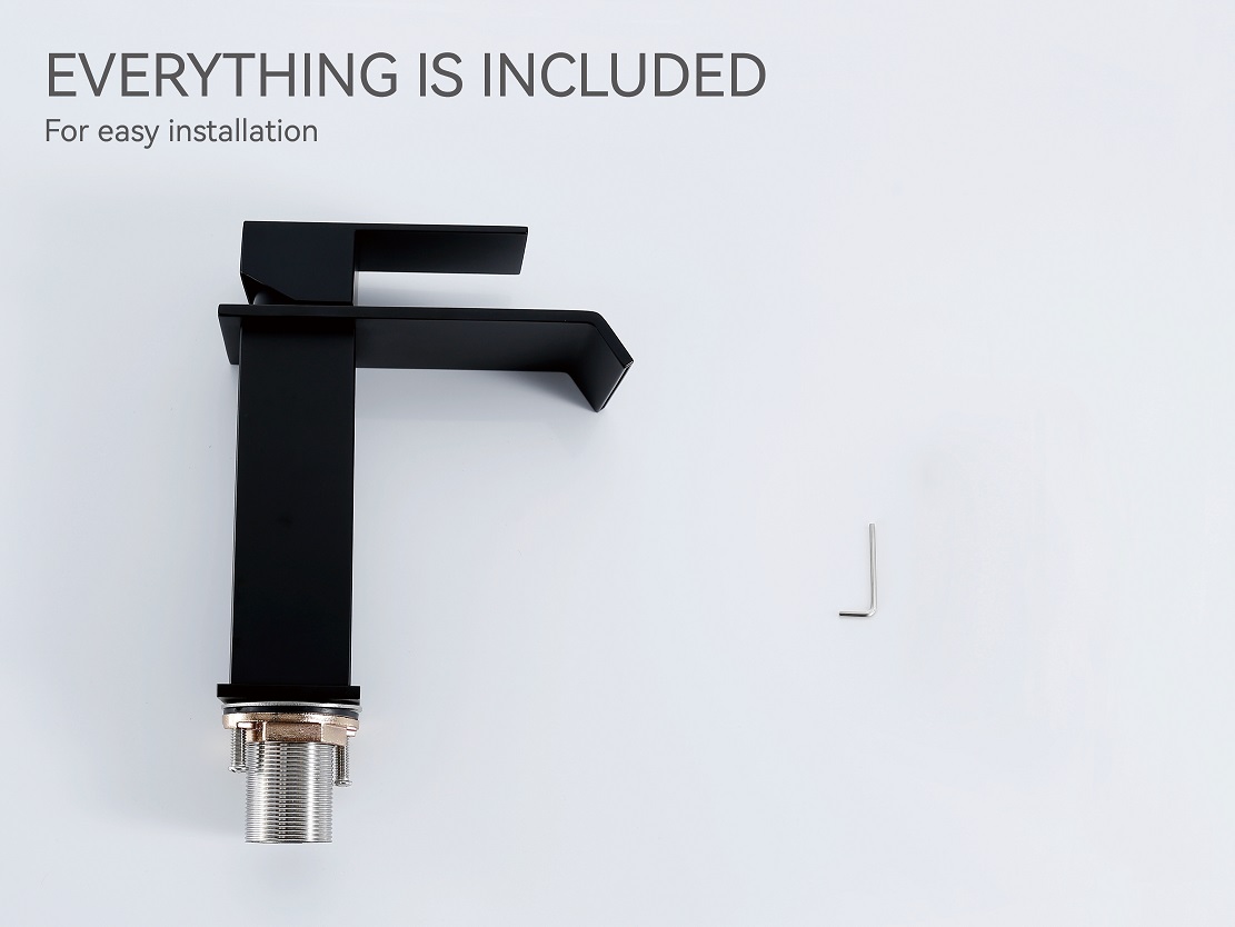 torneira preta para banheiro