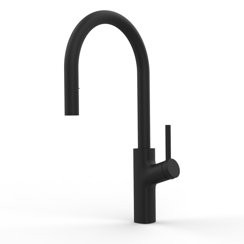 Mança única de Chrome Sly Puxe a torneira da cozinha