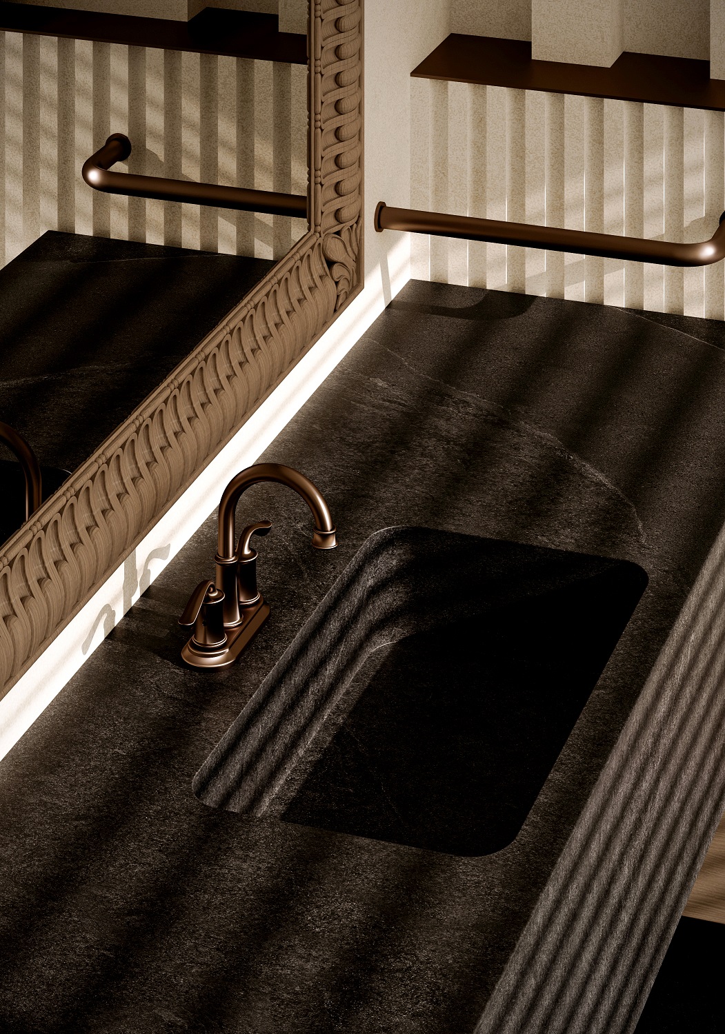 torneiras de banheiro de al&ccedil;a &uacute;nica