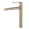 Sly Brass Matte Black de alta qualidade Baixa alça única Cromo Torneira de banheiro