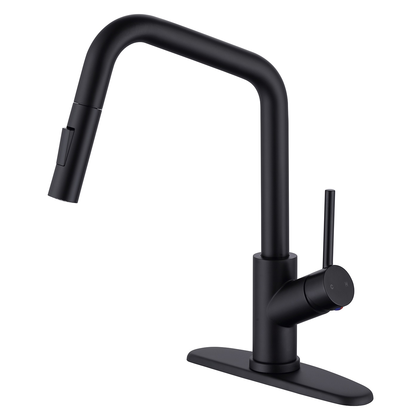 Mistor de água de alça única ascilosa pulverizador retire a torneira da pia da cozinha da torneira 