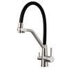 Mount Sly Deck Mount 2 Handles Hole único Níquel escovados Puxe