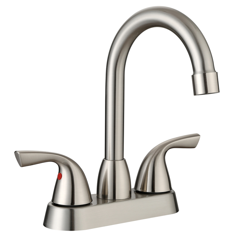 Sly Two Handle Wash Basin Faucet Mix Hot and Cold Water Set Torneira
