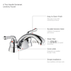 Sly Samliyu Dual Holdin Basin Mixer Tap Tap Banheiro Torneira 