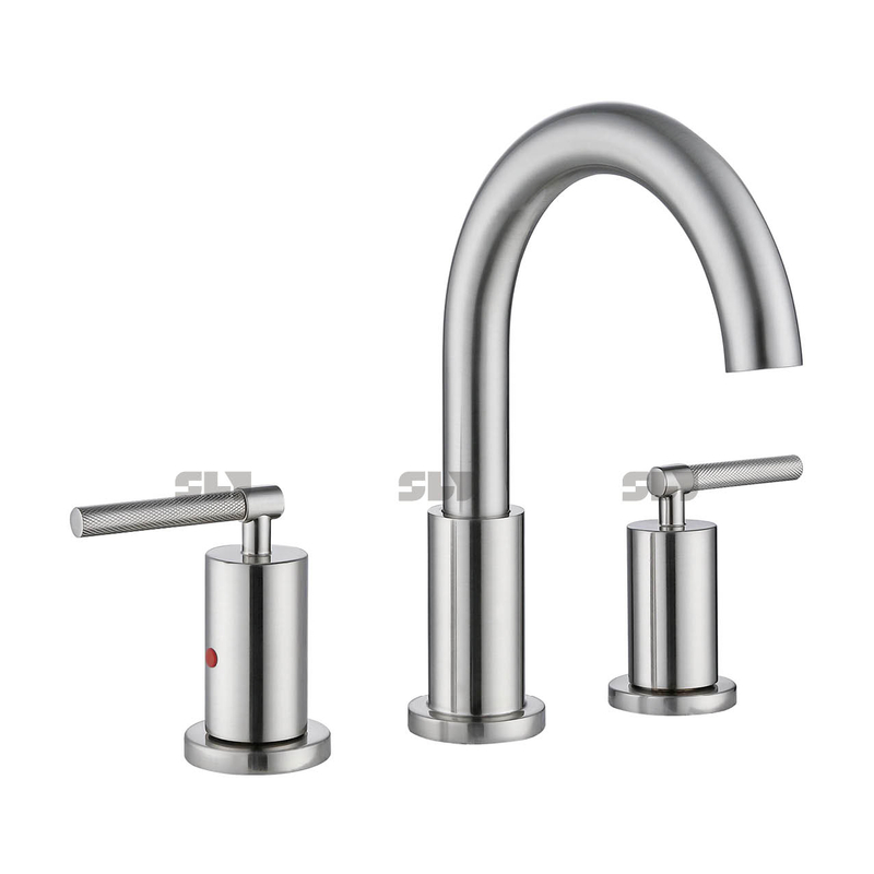 Brasão preta foste Brass de lavagem moderna Bacia de face FAUCET FAUCET