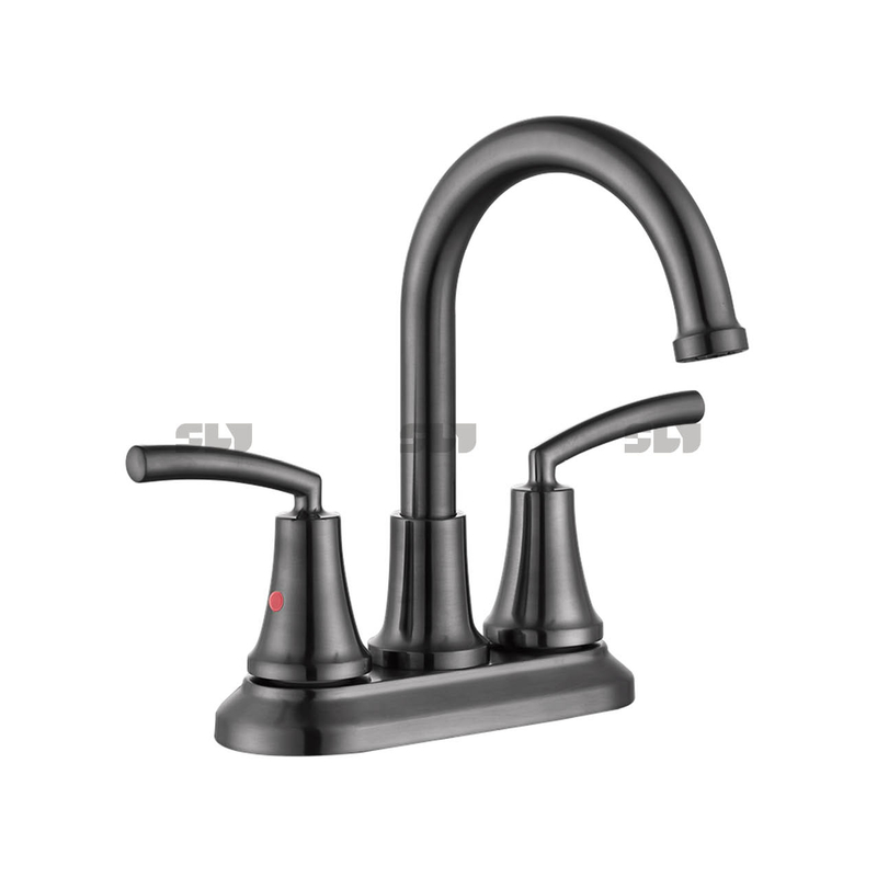 Sly New Design Design Chrome 4 polegadas Torneira Baça Bather Banheiro Mistor de Água Tap Tap Torneira de Lavagem Montada de Lavagem 