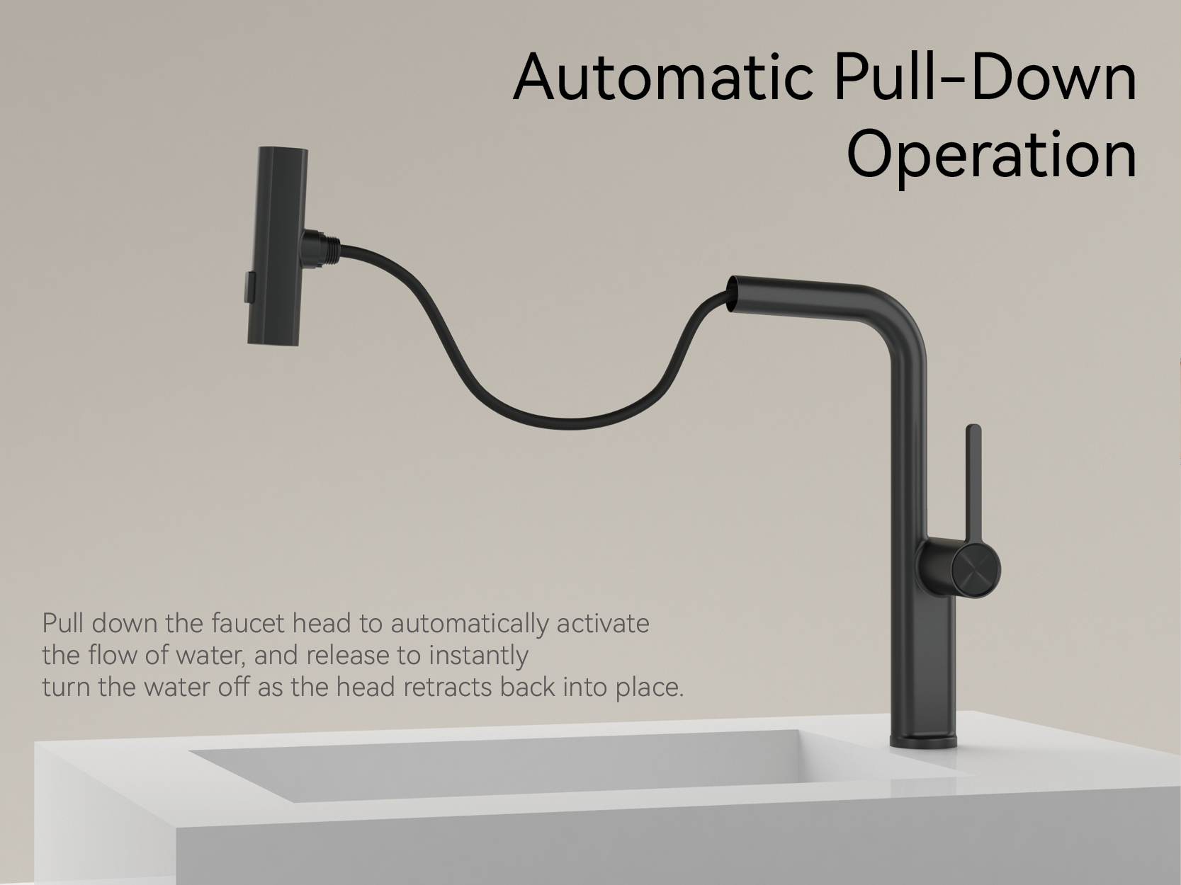 torneira preta para pia de cozinha