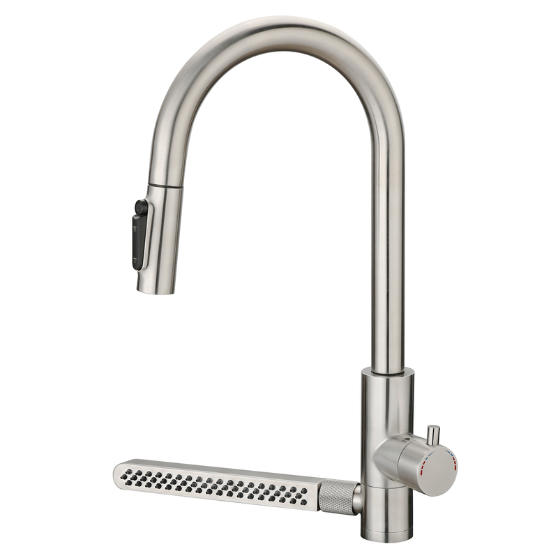 Sly novo orifício único 3 spray Pull Down Pull Kitchen Flypall Faucets com desviador de spray de alternância