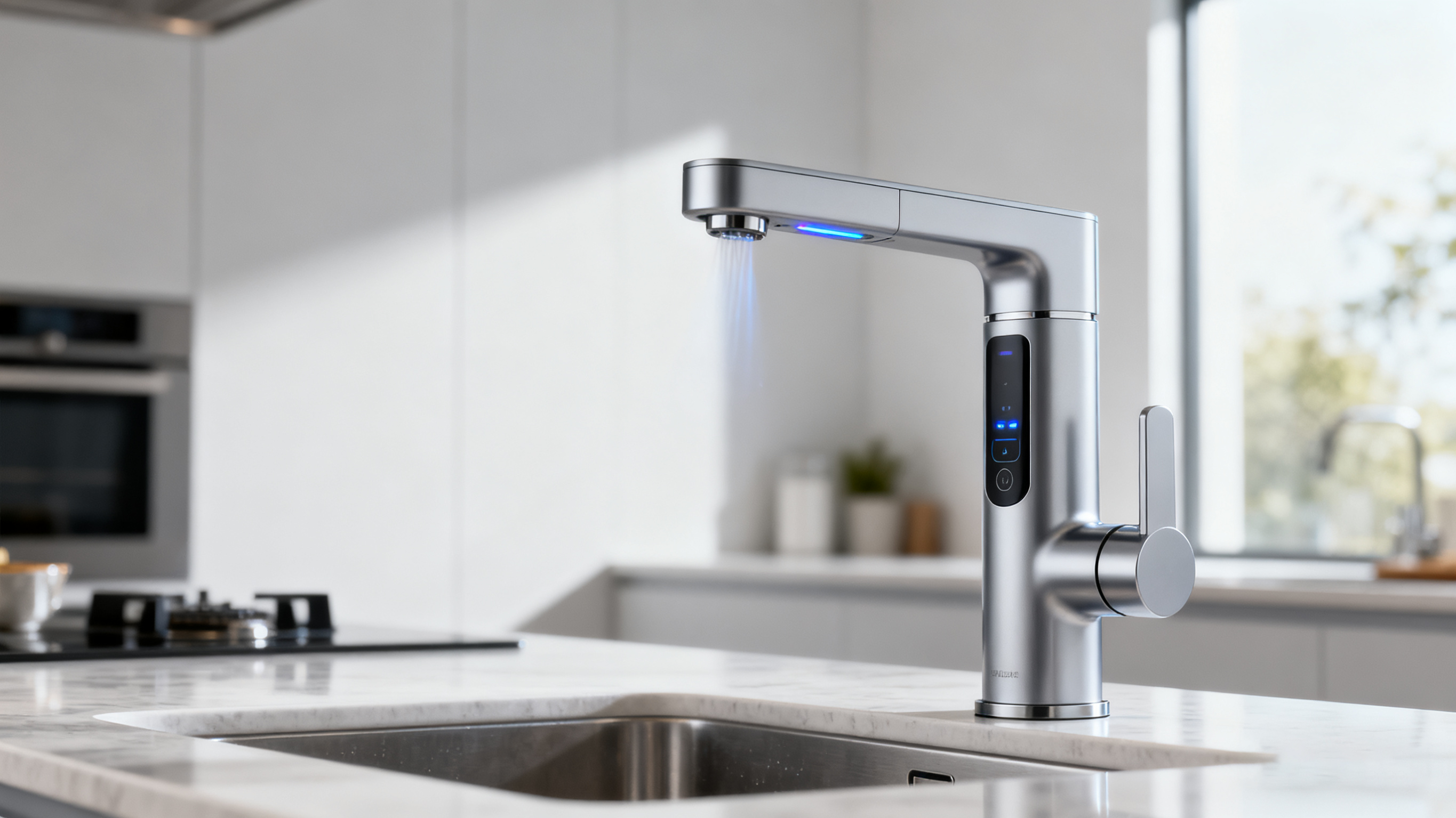 torneira de cozinha sem toque