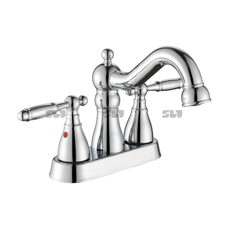 Sly moderno de luxo de luxo com torneira de torneira de bacia dupla 