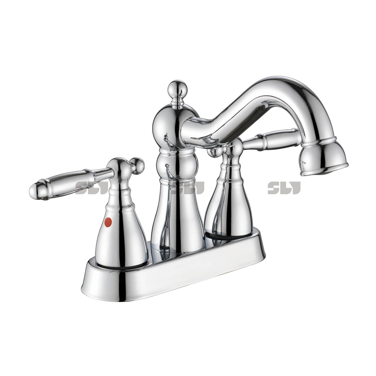 Sly moderno de luxo de luxo com torneira de torneira de bacia dupla 