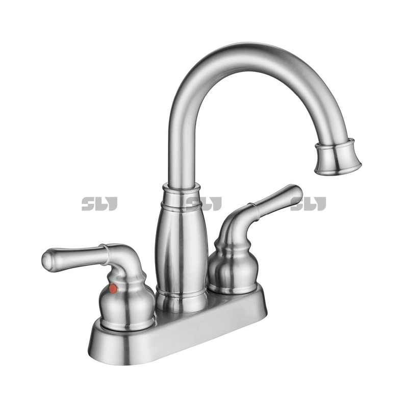 Sly Two Handle Centerset Wash Mixer Torneira Pia de banheiro Torneira lavatória 