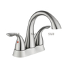 Sly Luxury Dual Handle Hybrid Faucet Cachoeira Deck Montagem Torneira de banheiro
