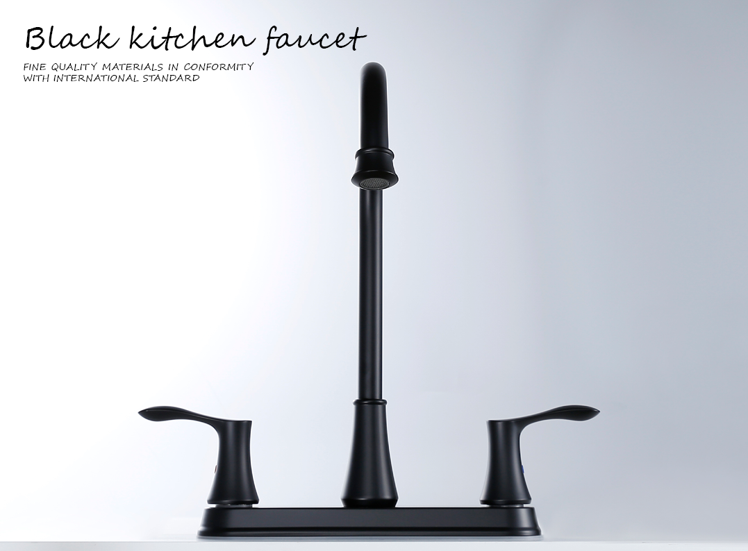 torneira de cozinha preta