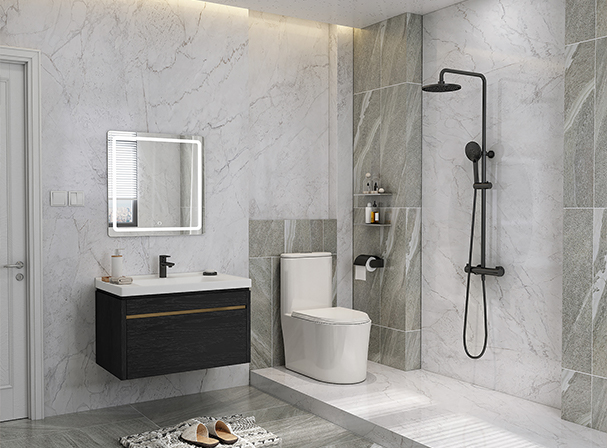 Conjunto de torneiras do chuveiro