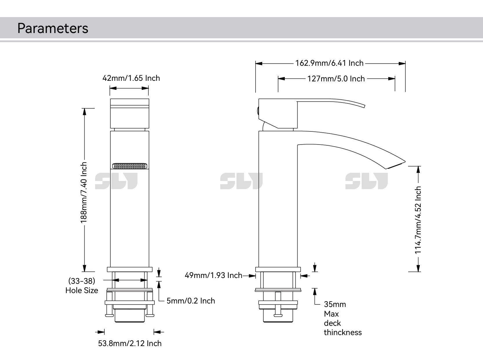 misturador de torneira de lavat&oacute;rio
