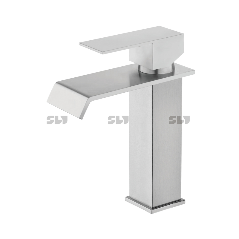 Banheiro astuto da torneira moderna Torneira única de aço inoxidável de aço inoxidável 