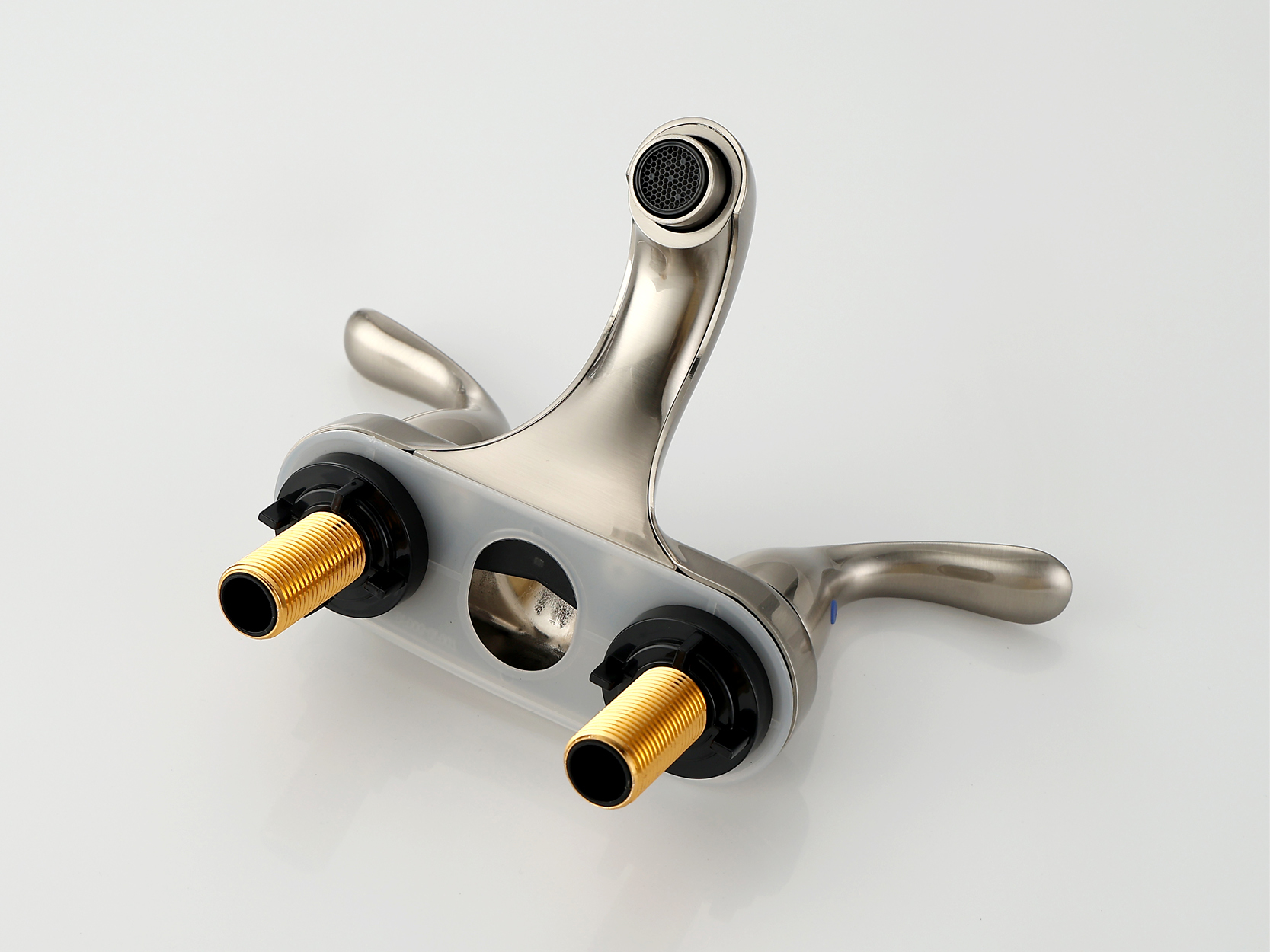 Torneira da pia do banheiro de 3 buracos 