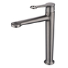 Sly Brass Matte Black de alta qualidade Baixa alça única Cromo Torneira de banheiro