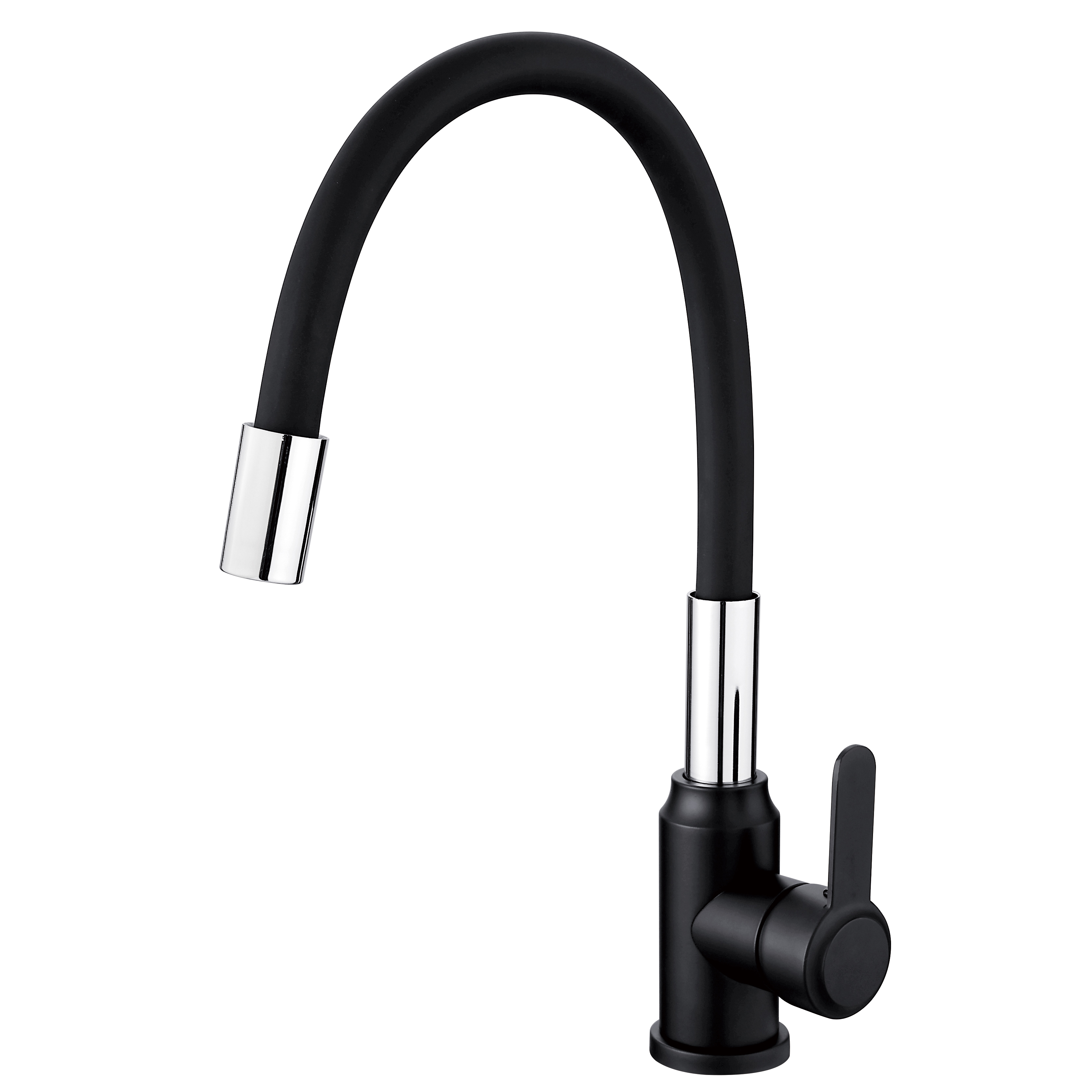 Sly varejo e atacado Chrome pia de cozinha de torneira de silicone Filtro de silicone Torneira cozinha única alça de água quente e fria