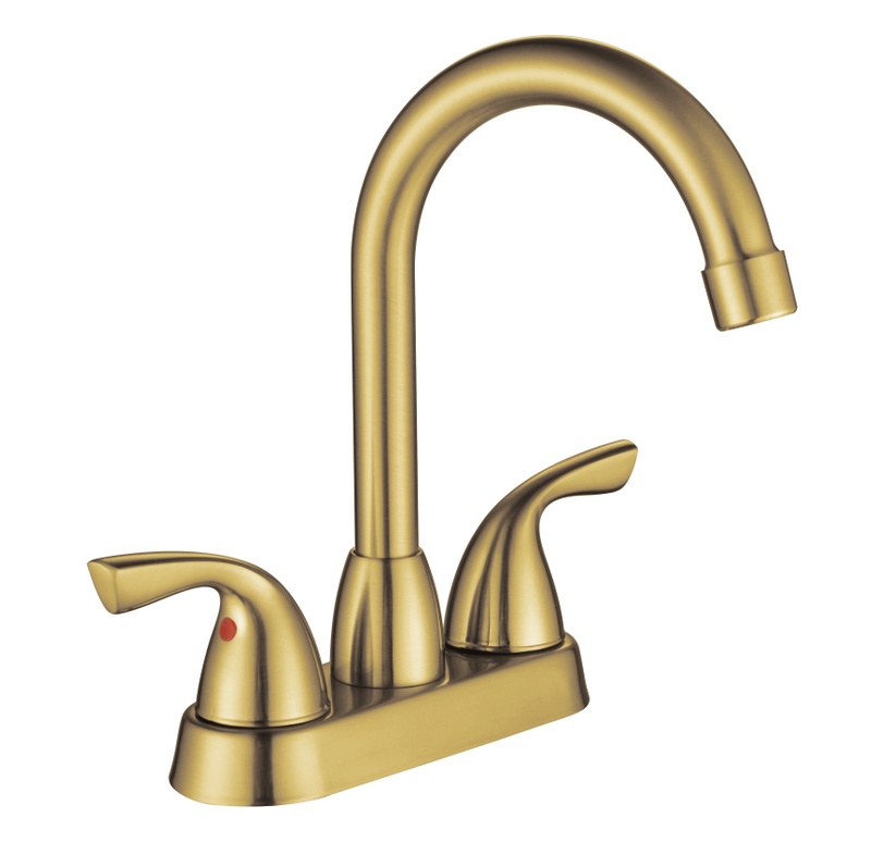 Sly Two Handle Wash Basin Faucet Mix Hot and Cold Water Set Torneira