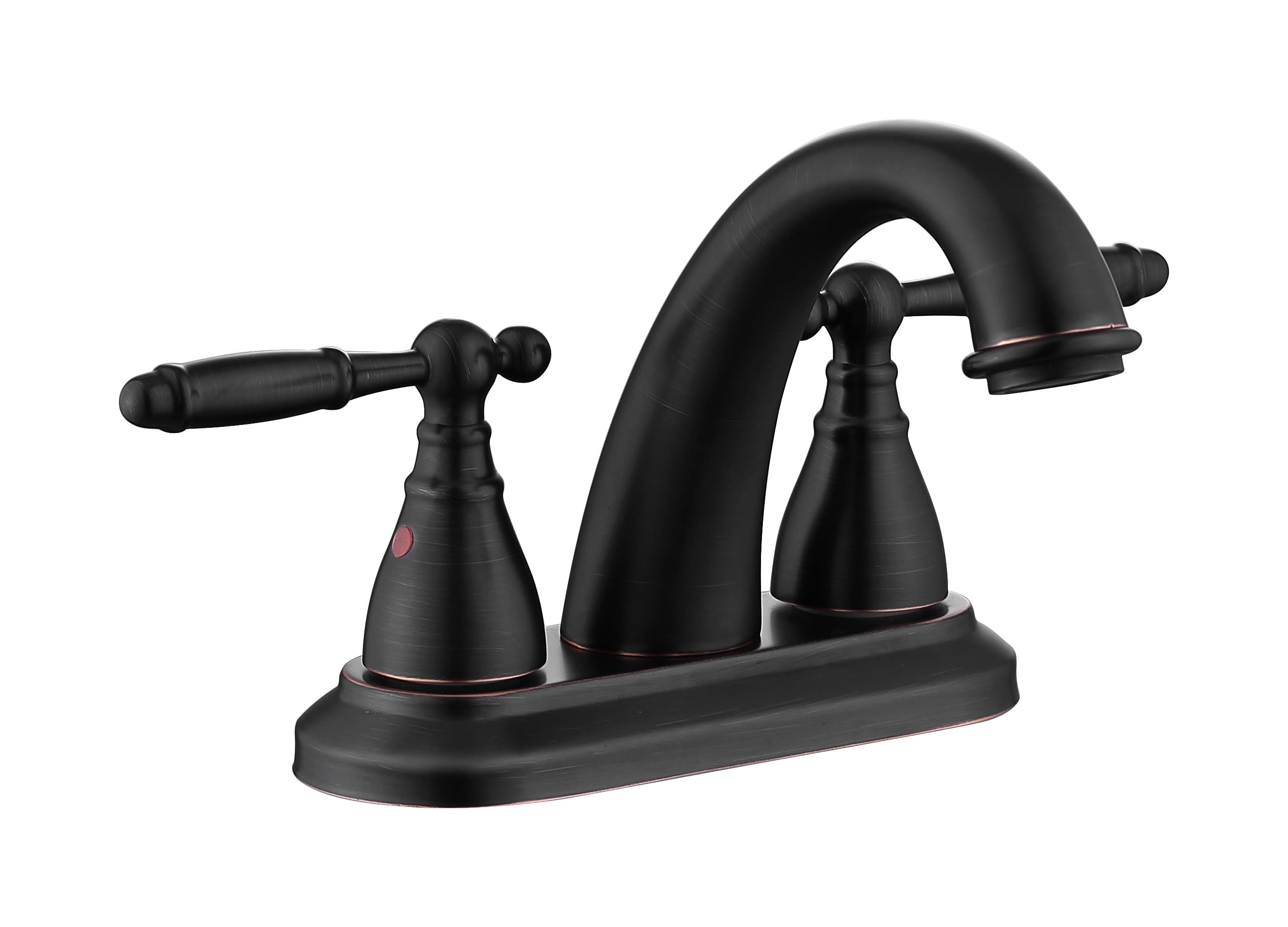 Manusenidade Sly Dual Conjunto de Torneira Central de 4 polegadas Torneira de Banheiro Rod Rodes