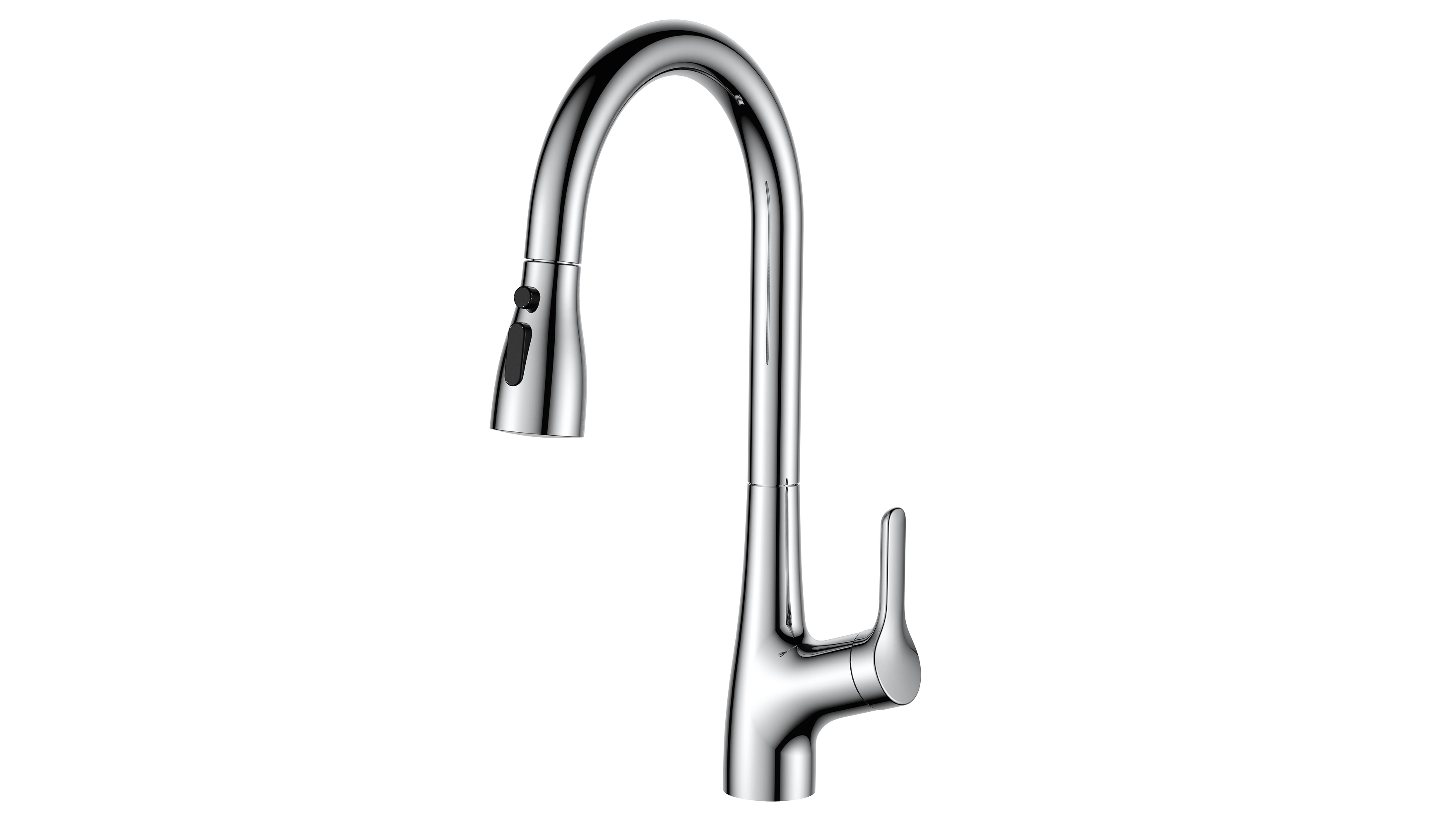 Puxe a torneira da cozinha