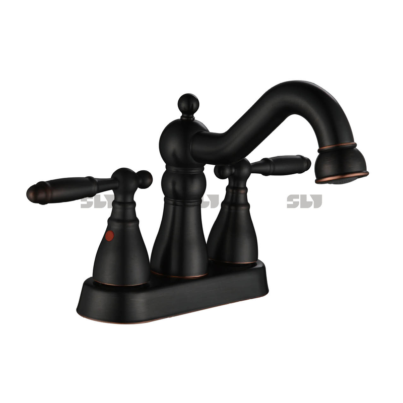 Sly moderno de luxo de luxo com torneira de torneira de bacia dupla 