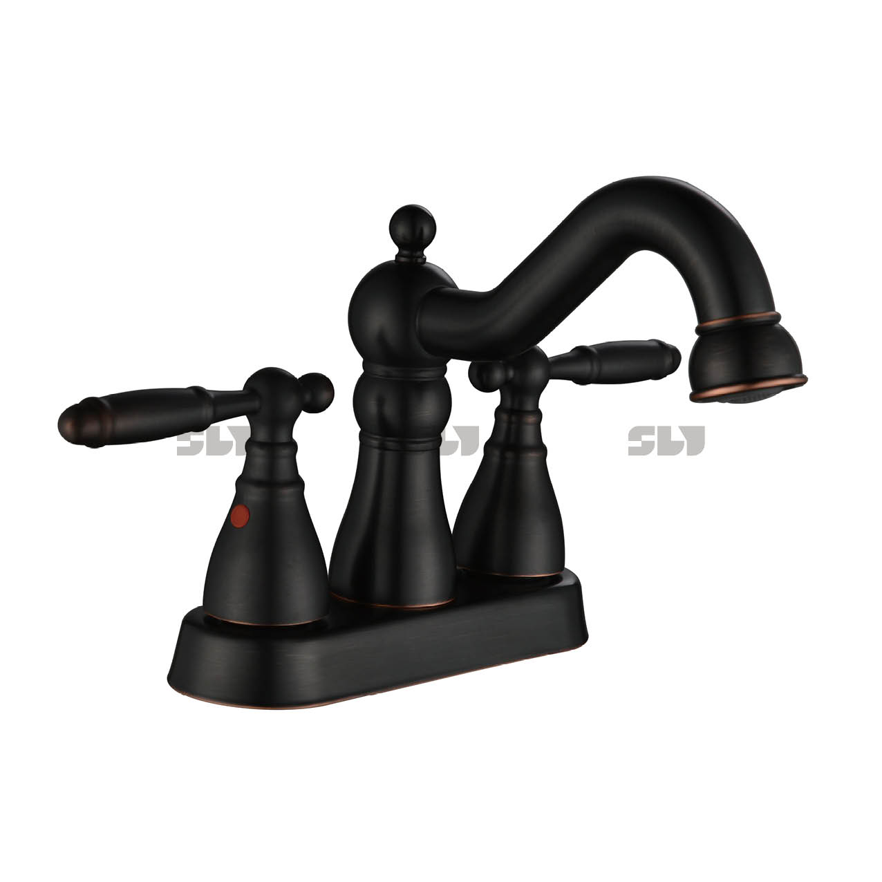 Sly moderno de luxo de luxo com torneira de torneira de bacia dupla 