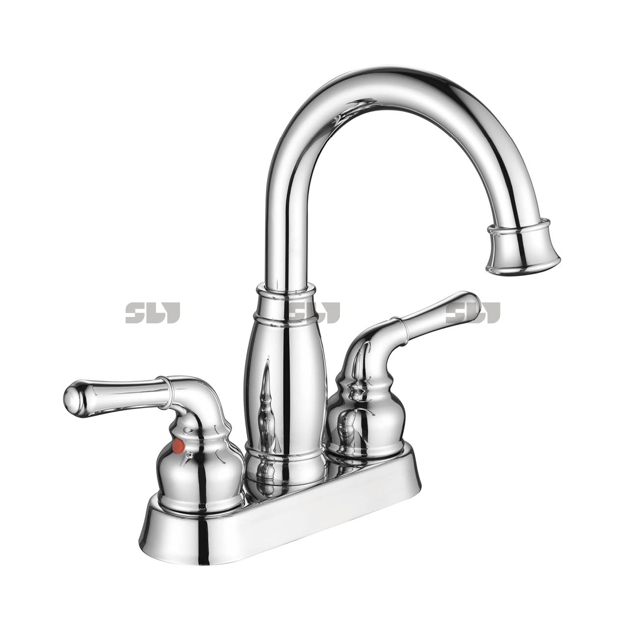 Sly Two Handle Centerset Wash Mixer Torneira Pia de banheiro Torneira lavatória 