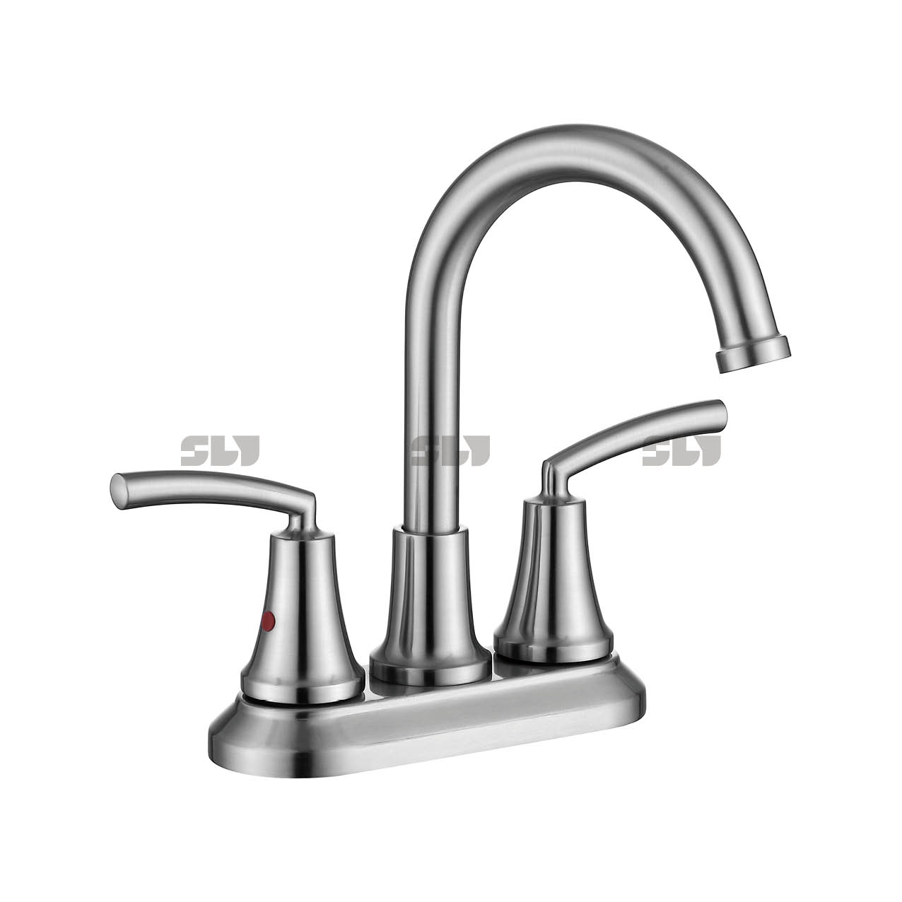 Sly New Design Design Chrome 4 polegadas Torneira Baça Bather Banheiro Mistor de Água Tap Tap Torneira de Lavagem Montada de Lavagem 