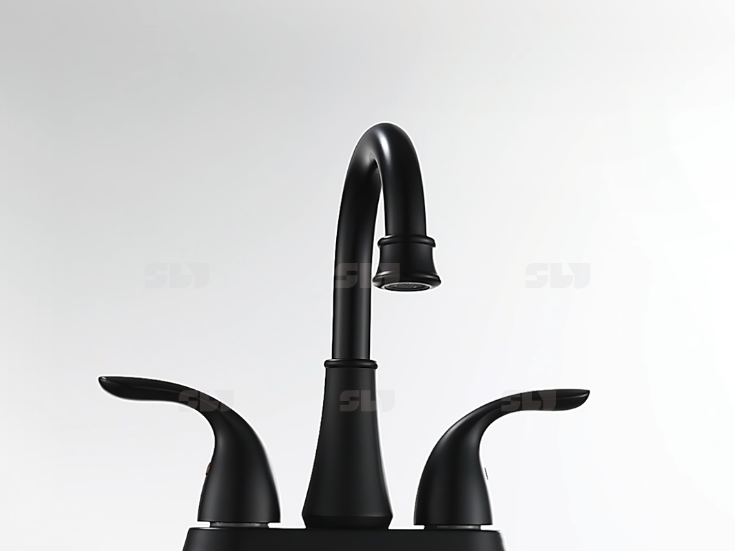 torneiras de banheiro com al&ccedil;a branca