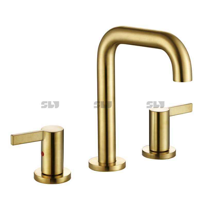 Banheiro de torneira dupla de luxo de luxo astuta