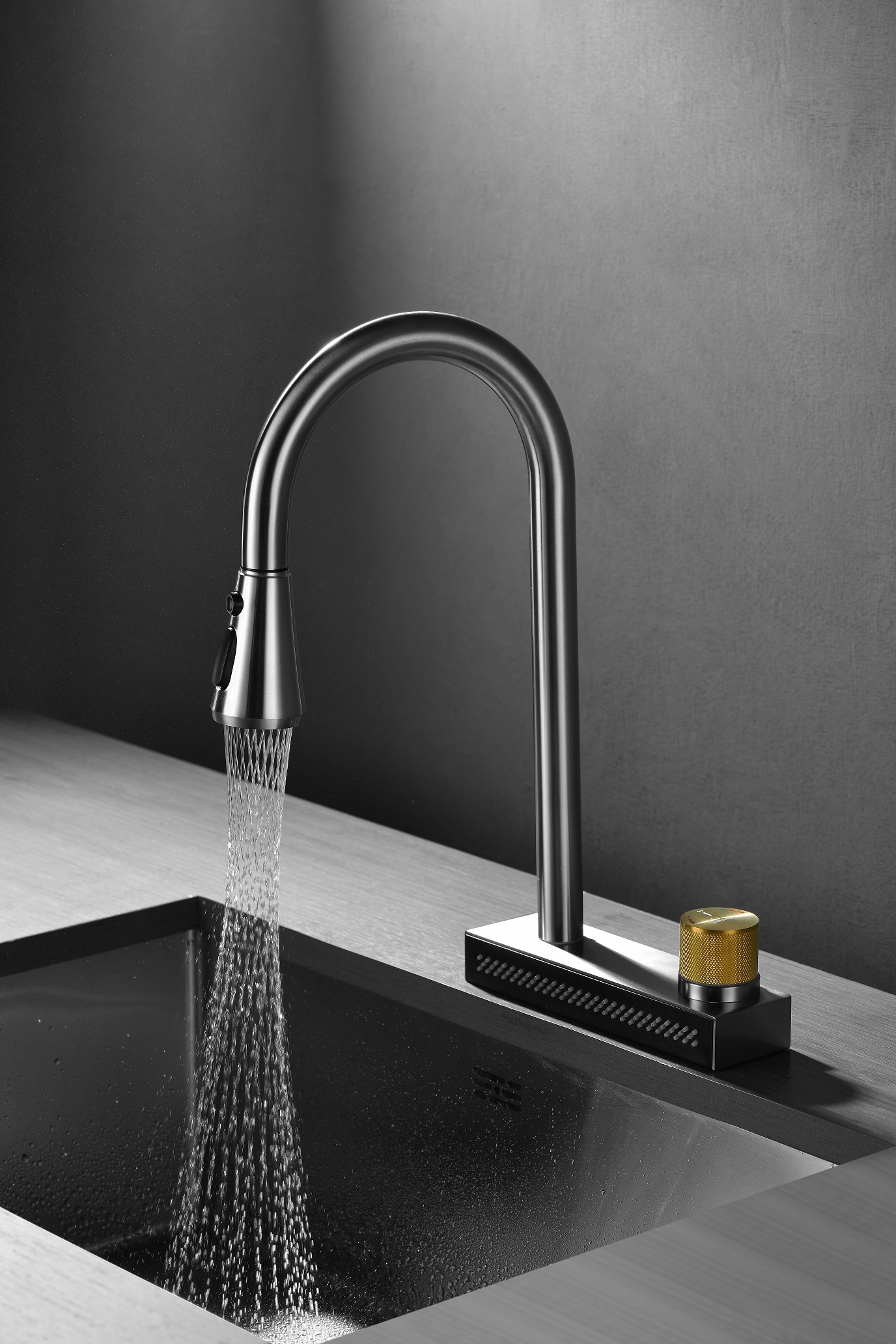 torneira preta para pia de cozinha